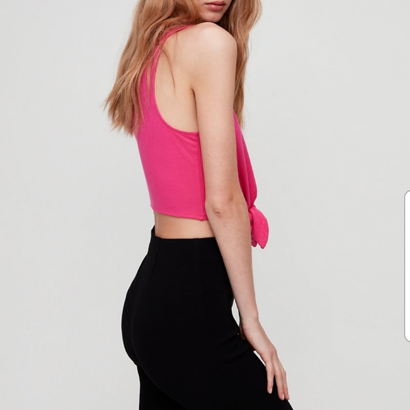 NWT Aritzia Babaton baby blue jeronimo tank top - Picture 3 of 6